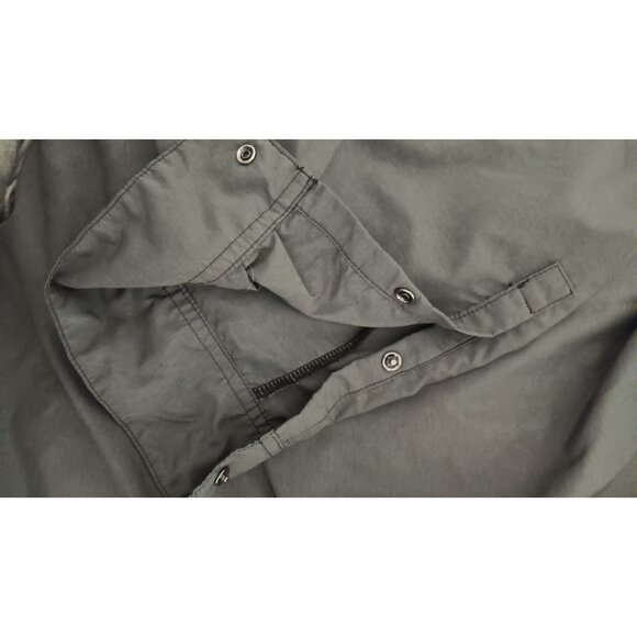 Shimano Large Grey Lightweight Packable Zip Cycling Traveling Windbreaker Jacket - Picture 5 of 6